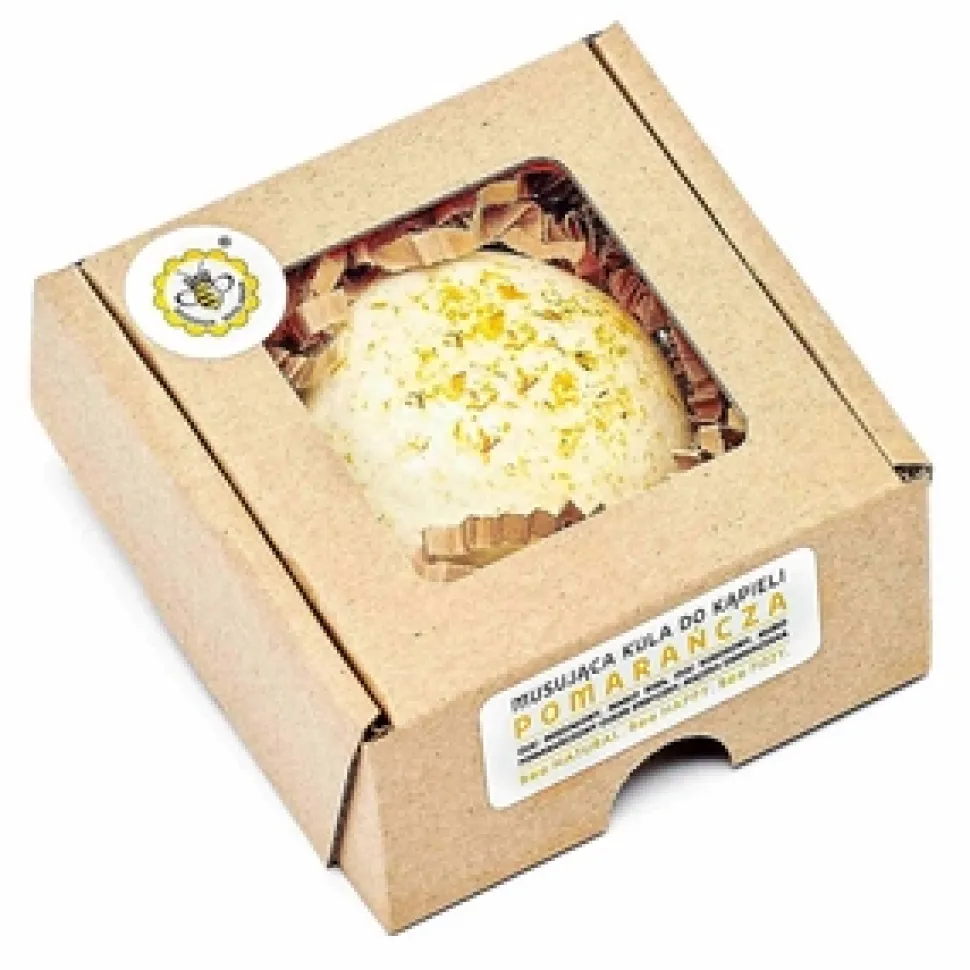 Musująca kula do kąpieli Pomarańcza 80g