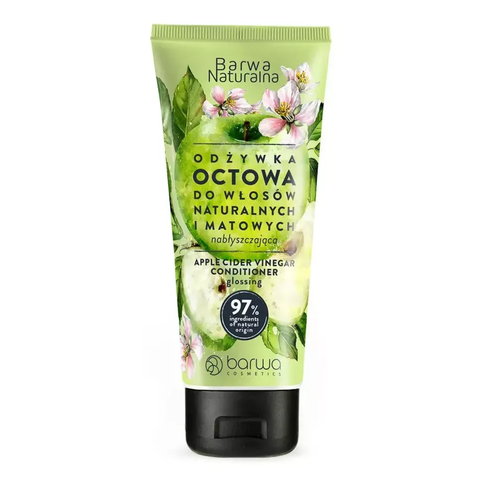 Nabłyszczająca odżywka octowa do włosów 200ml