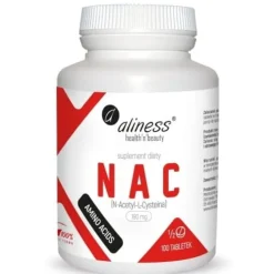 NAC N-Acetyl-L-Cysteine 190 mg (1/2 tab) x 100 tab