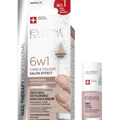 Nail Therapy Professional Skoncentrowana odżywka do paznokci nadająca kolor Shimmering Nude 5ml