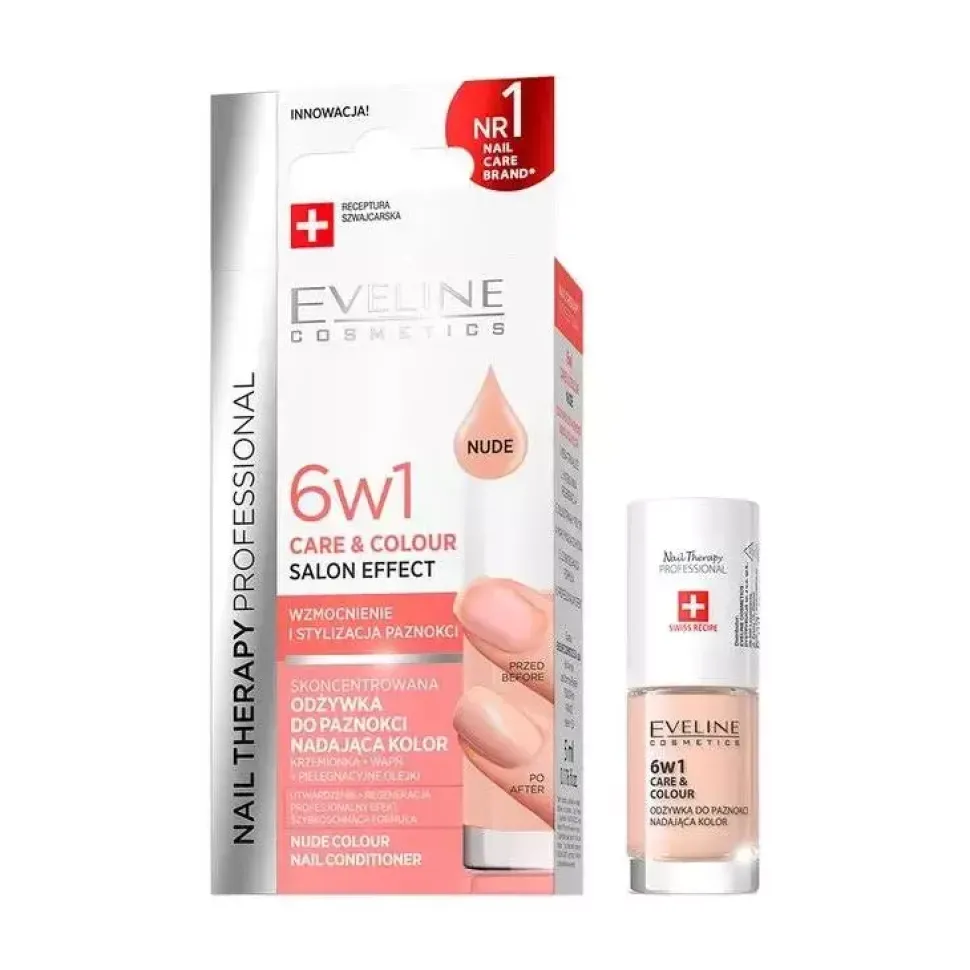 NAIL THERAPY Skoncentrowana odżywka do paznokci nadająca kolor NUDE