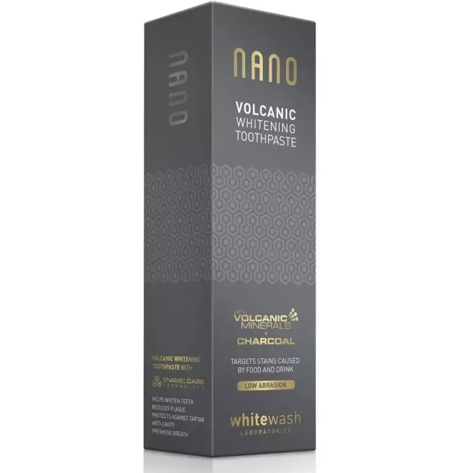Nano Volcanic Whitening - wybielająca pasta do zębów z aktywnym węglem i wulkanicznymi minerałami - 75 ml