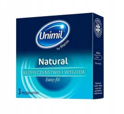 Natural+ lateksowe prezerwatywy 3szt