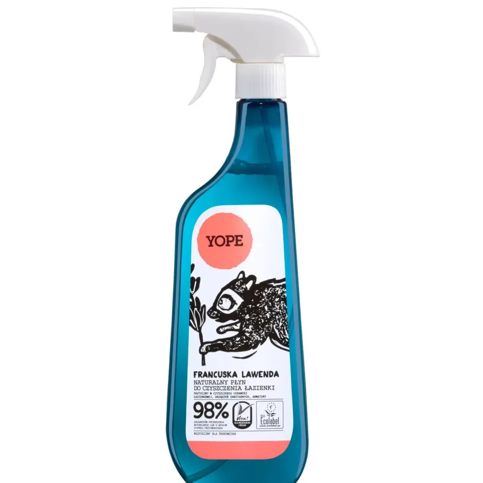 Naturalny płyn do czyszczenia łazienki Francuska Lawenda