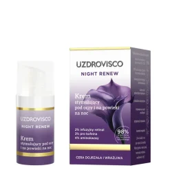 Night Renew Krem stymulujący pod oczy i na powieki na noc 15ml