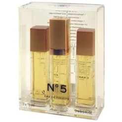 No 5 woda toaletowa wkład 3x20ml