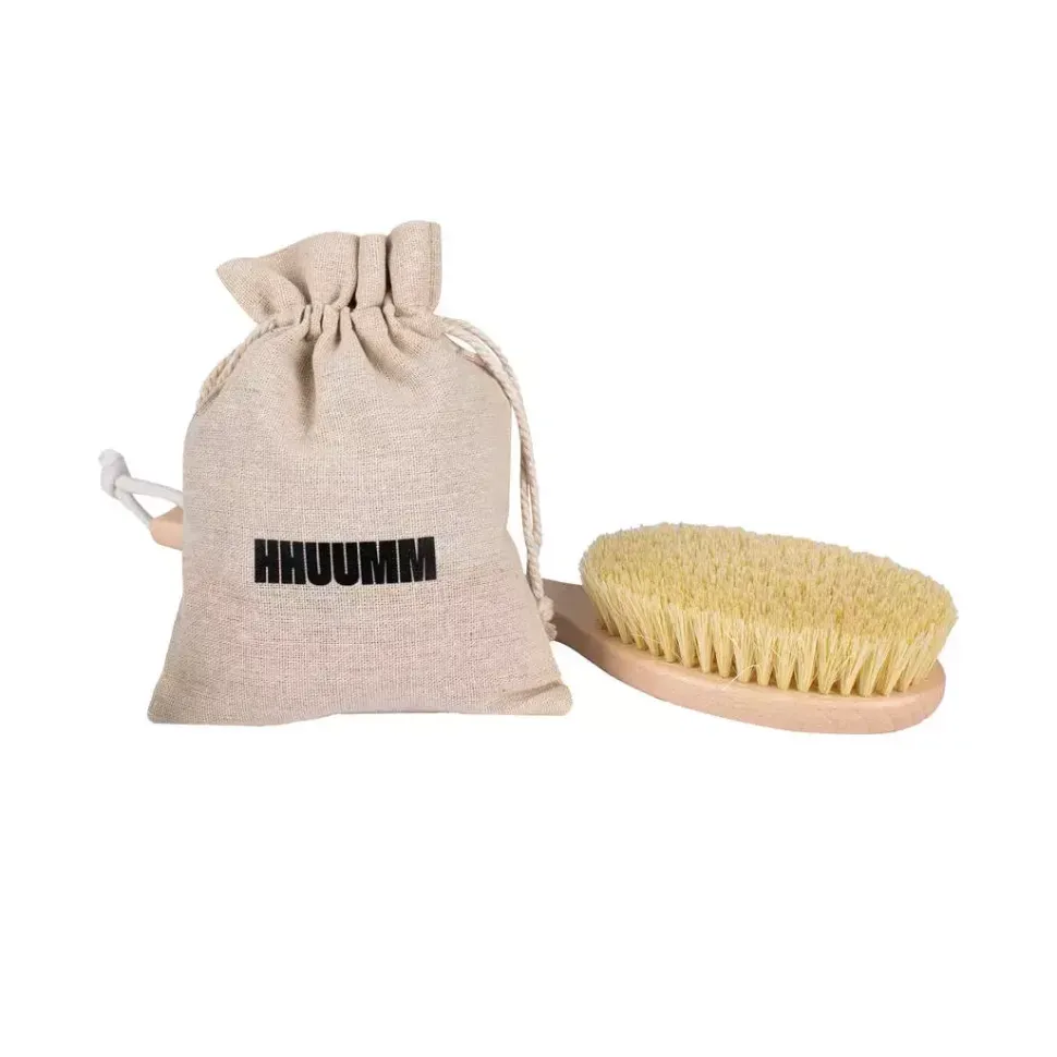 No.5 Szczotka do masażu ciała na sucho – włókno tampico, wersja przedłużona