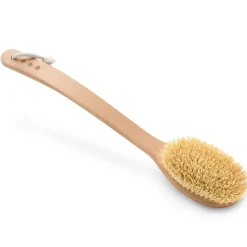 No.6P Szczotka do masażu ciała – włókno tampico, wersja gięta