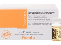 Nourishing Leave-in Restructuring Lotion restrukturyzujący balsam do włosów suchych i zniszczonych w ampułkach 12x12ml