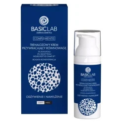 Odżywienie i nawilżenie Trehalozowy krem przywracający równowagę 3% ksylitolu, 2% inozytolu, neuropeptyd SNAP-8™ o BOGATEJ konsystencji 50ml