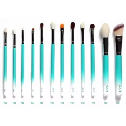 OMBRE Kosmetyczka z zestawem 12 sztuk pędzli