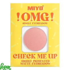 Omg! Check Me Up Highly Pigmented Matte eyeshadow Cień do powiek No.15 Rich peach