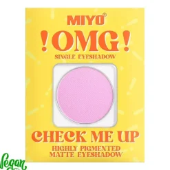 Omg! Check Me Up Highly Pigmented  Matte eyeshadow Cień do powiek No.06 Cotton candy