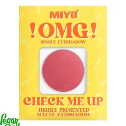 Omg! Check Me Up Highly Pigmented  Matte eyeshadow Cień do powiek No.12 Blood