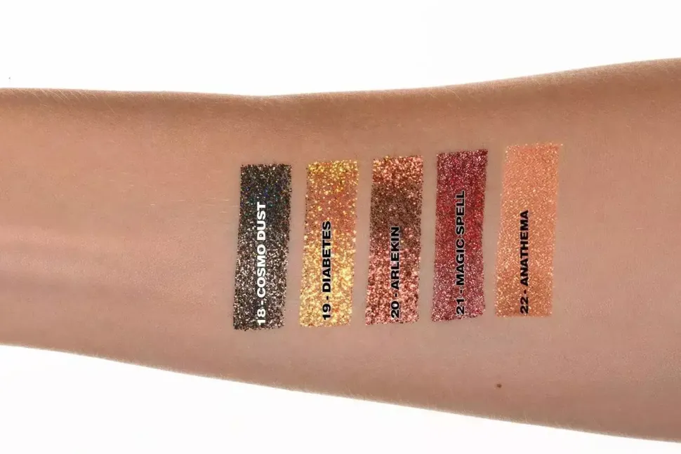 Omg! Check Me Up Twinkling Glitter eyeshadow Cień do powiek No.22 Anathema