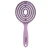 Ovalo Flexi Hair Brush owalna szczotka do włosów Pudrowy Róż