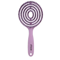 Ovalo Flexi Hair Brush owalna szczotka do włosów Pudrowy Róż
