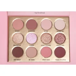 Paleta cieni RÓŻOWA Say Yes I