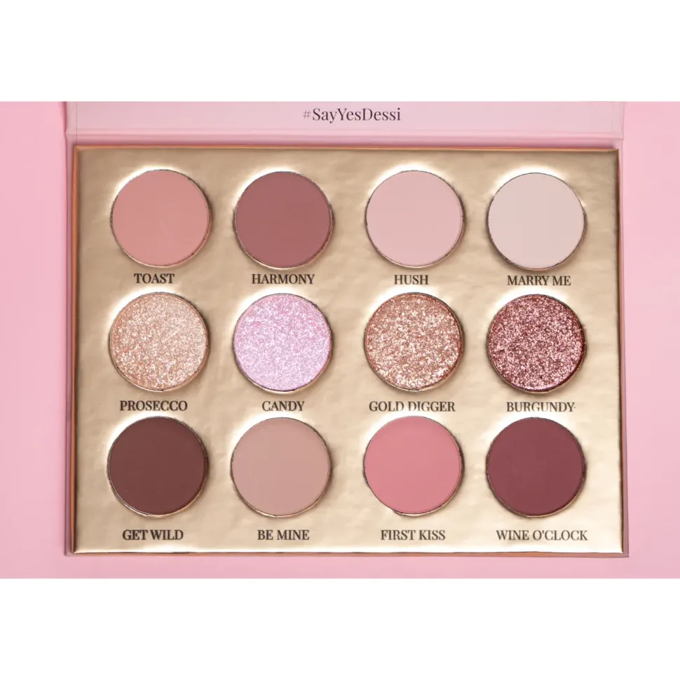 Paleta cieni RÓŻOWA Say Yes I