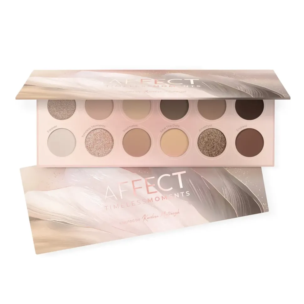 Paleta prasowanych cieni Timeless Moments