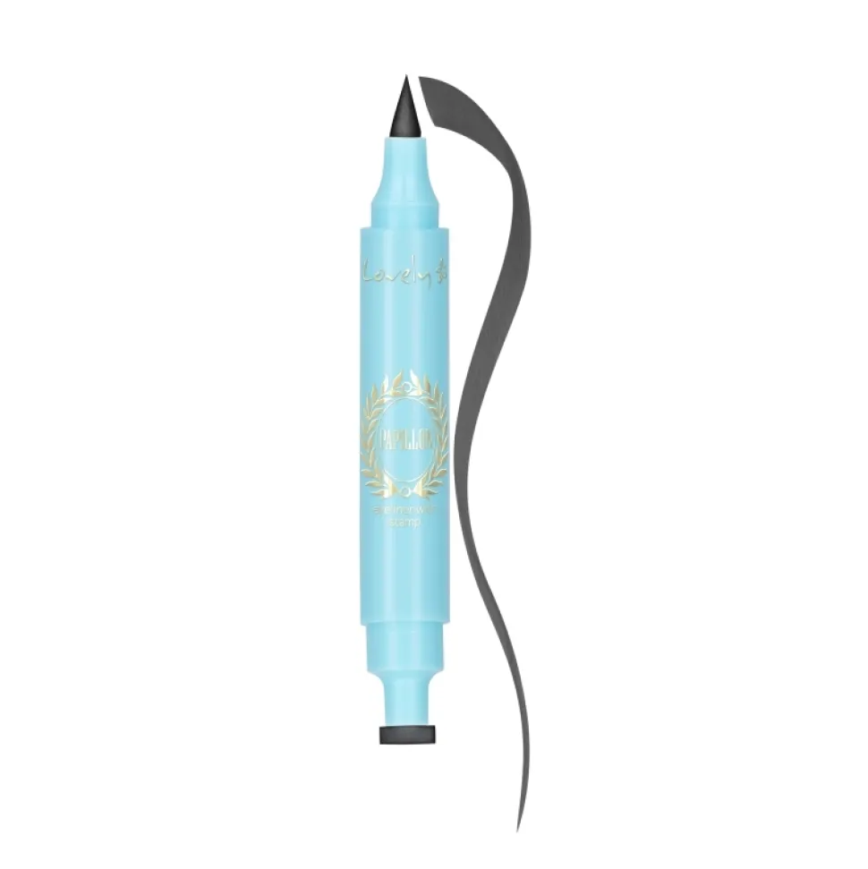 Papillon Eyeliner with Stamp - Eyeliner do oczu ze stemplem