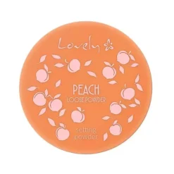 Peach Setting Loose Powder Brzoskwiniowy puder transparentny