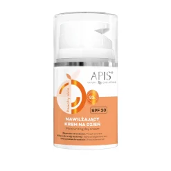 PEACHY SKIN Nawilżający krem na dzień SPF 20 / 50 ml