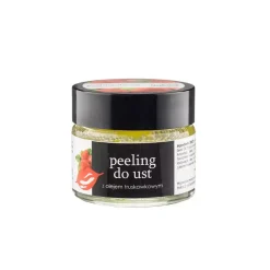 Peeling do ust z olejem truskawkowym