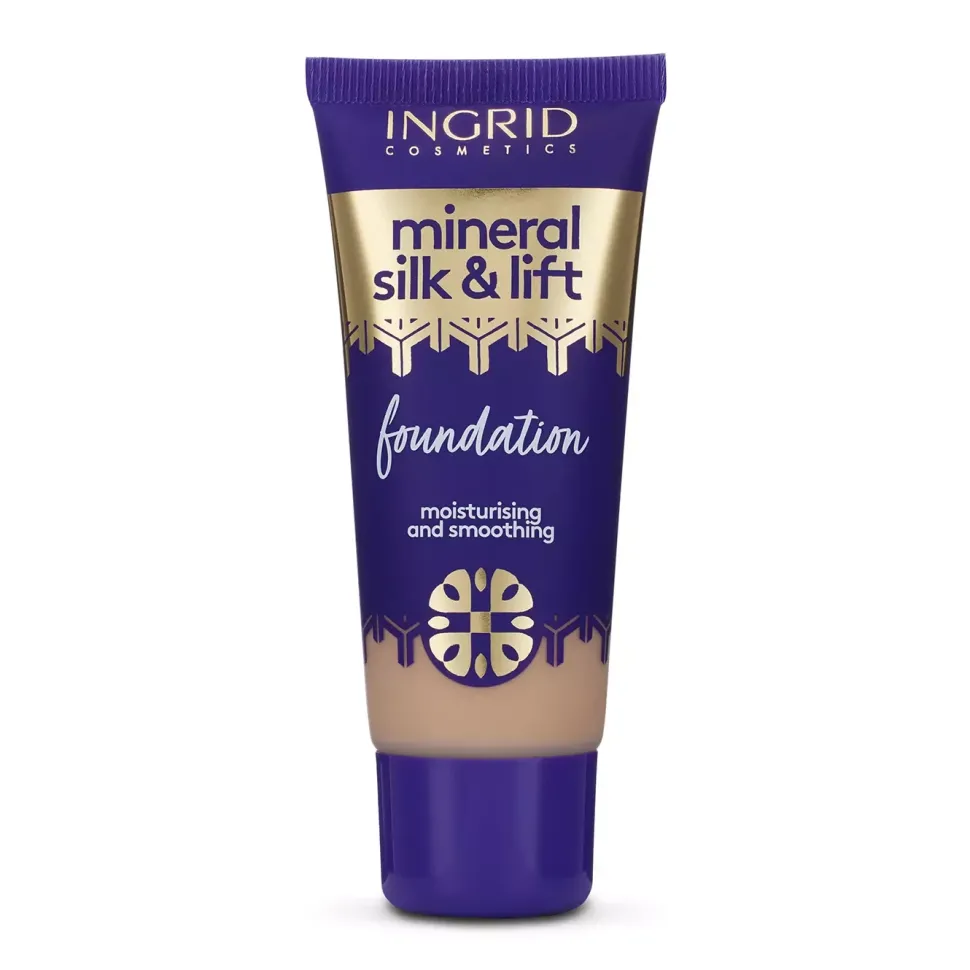 Podkład nawilżająco-wygładzający mineral silk & lift 032 - warm sand