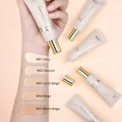 Podkład wygładzająco matujący Match Me smooth & matte 01 Ivory