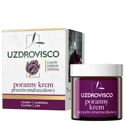 Poranny krem przeciwzmarszczkowy – czarny tulipan intense 50ml