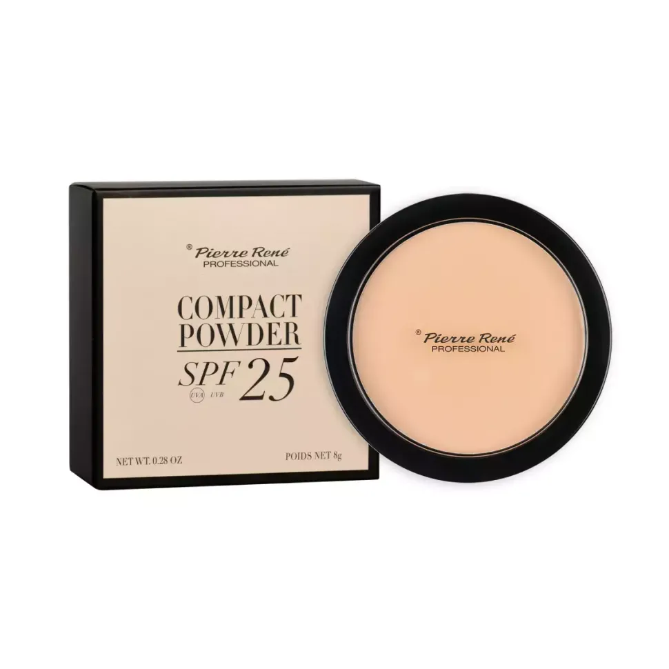 Puder Prasowany COMPACT POWDER SPF 25 01 Cream 8g