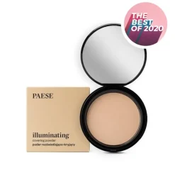 Puder rozświetlająco- kryjący 1C ciepły beż 9g