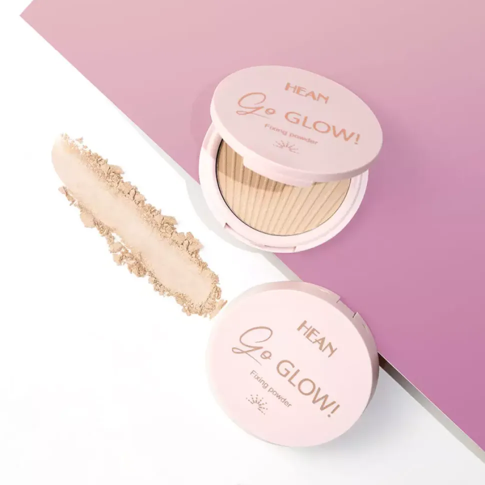 Puder rozświetlający GO GLOW! fixing powder