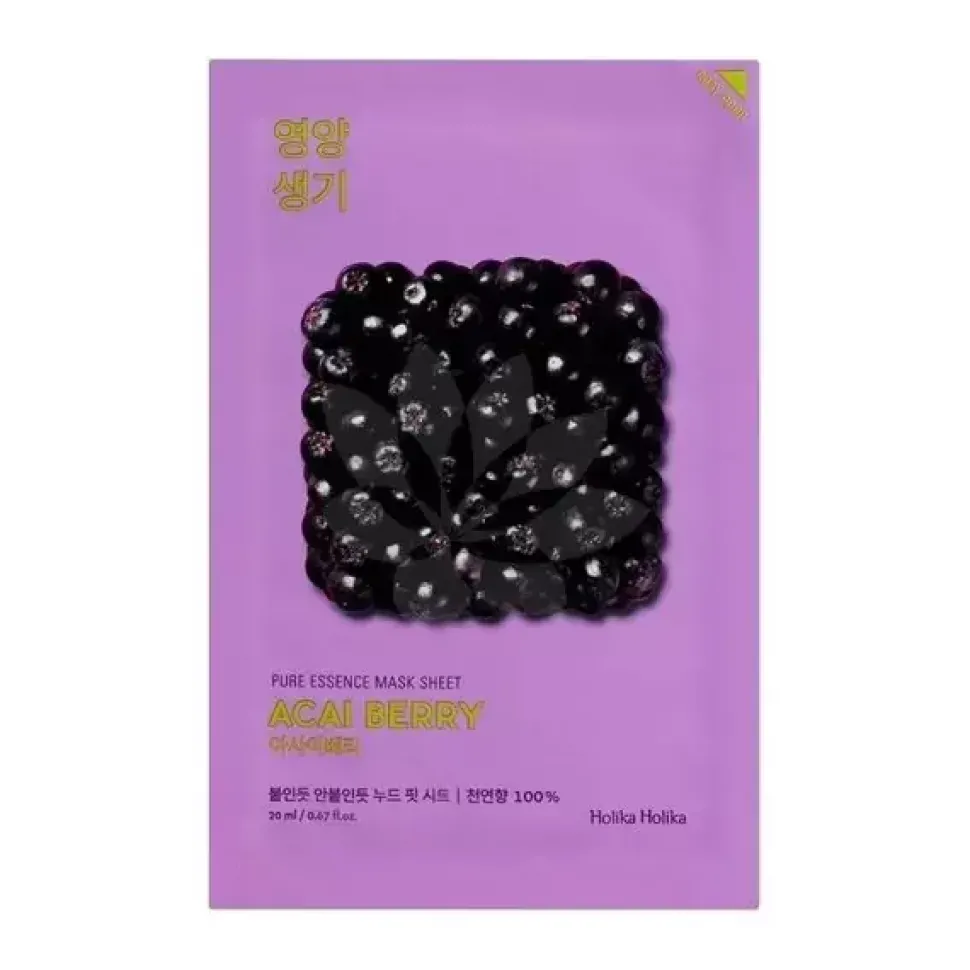 Pure Essence Mask Sheet Maska w płacie Acaiberry