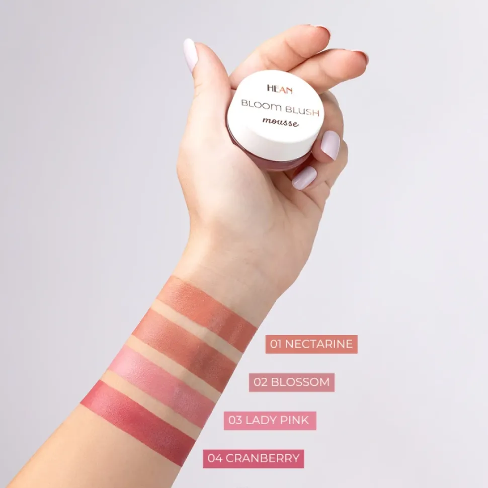 Róż w musie BLOOM BLUSH MOUSSE 01 Nectarine 5g