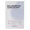 Real AHA BHA PHA Calming Care Mask Łagodząca Maska w Płachcie 20g