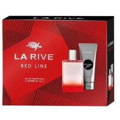 Red Line For Men zestaw woda toaletowa spray 90ml + żel pod prysznic 100ml