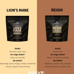 Reishi (Ganoderma lucidum) 10:1 Mushroom Suplement diety 50g