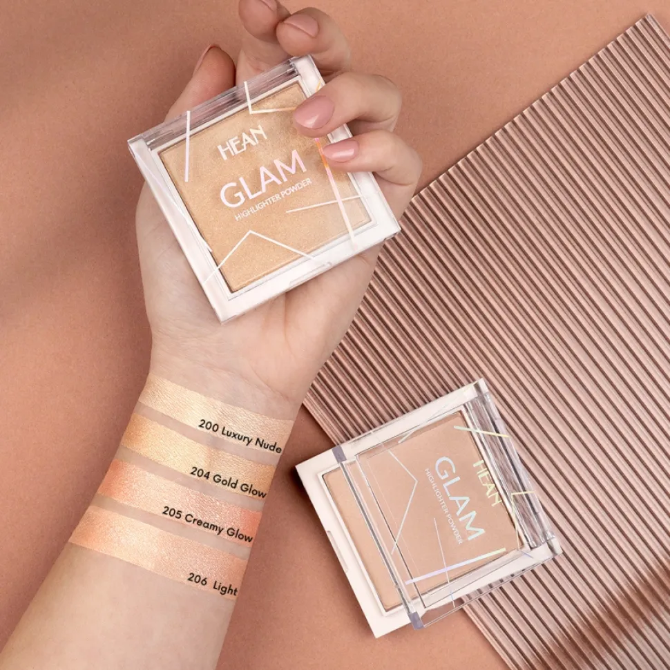 Rozświetlacz GLAM HIGHLIGHTER POWDER 206 Light
