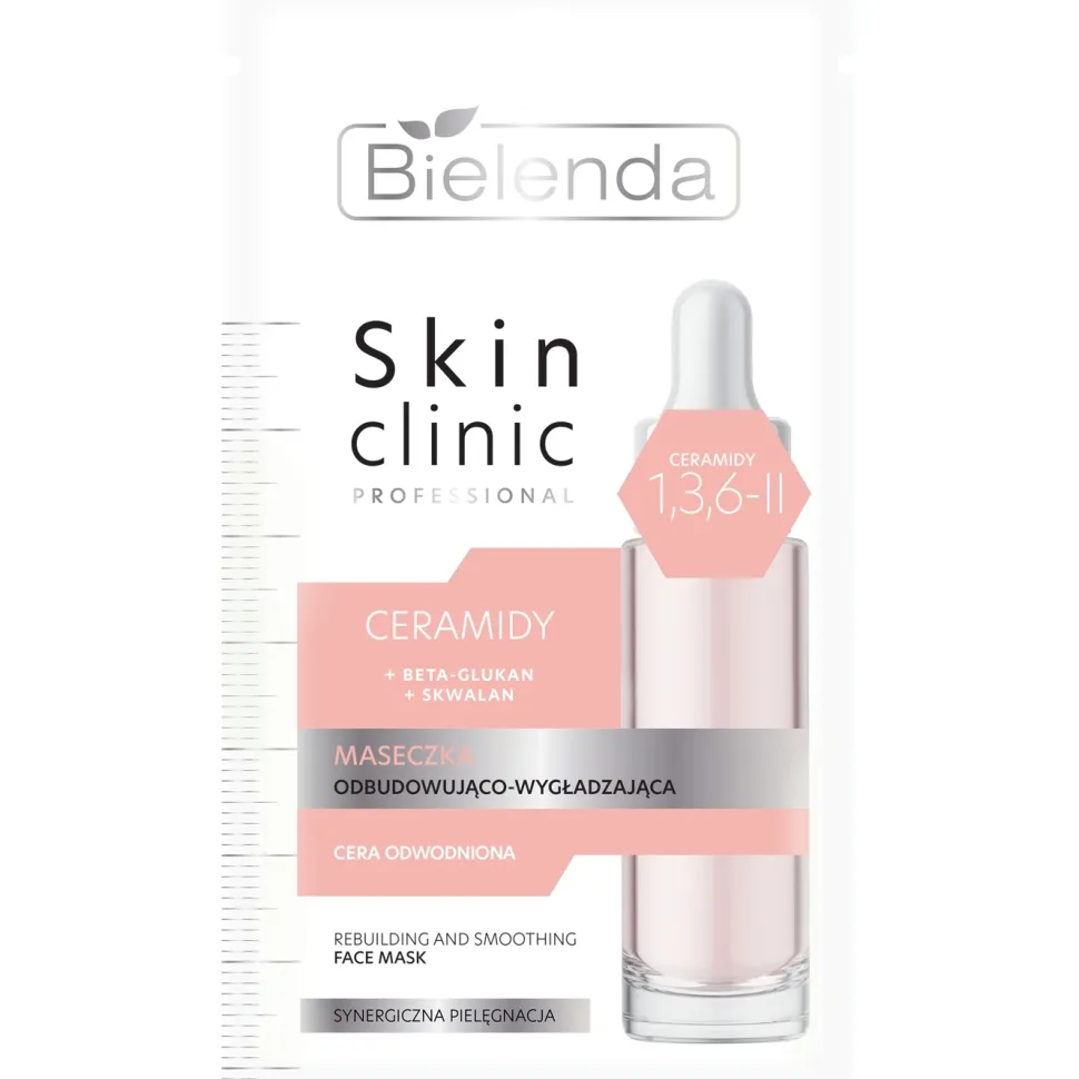 SKIN CLINIC PROFESSIONAL CERAMIDY maseczka odbudowująco-wygładzająca 8g