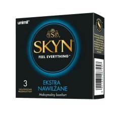 Skyn Ekstra Nawilżane nielateksowe prezerwatywy 3szt