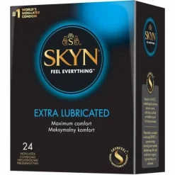 Skyn Extra Lubricated nielateksowe prezerwatywy 24szt