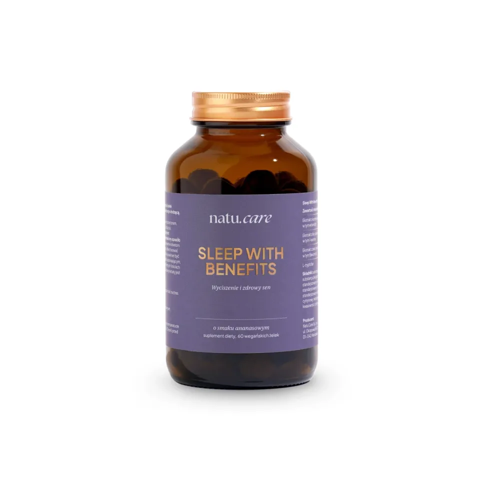 Sleep with Benefits Wegańskie żelki na sen Ananas