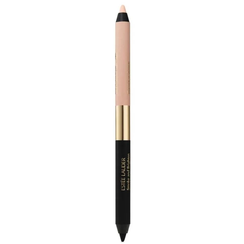 Smoke And Brighten Kajal Eyeliner Duo kremowa kredka do oczu 2w1 Noir/Cream 0.5g