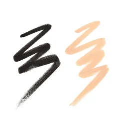 Smoke And Brighten Kajal Eyeliner Duo kremowa kredka do oczu 2w1 Noir/Cream 0.5g