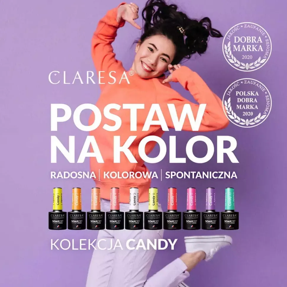 Soak Off UV/LED Candy lakier hybrydowy 1 5g