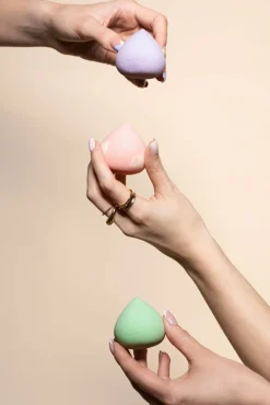 Sponge gąbka do makijażu Candy Marble Pink