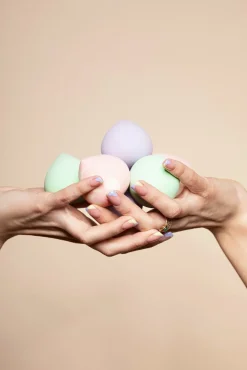 Sponge gąbka do makijażu Candy Marble Pink