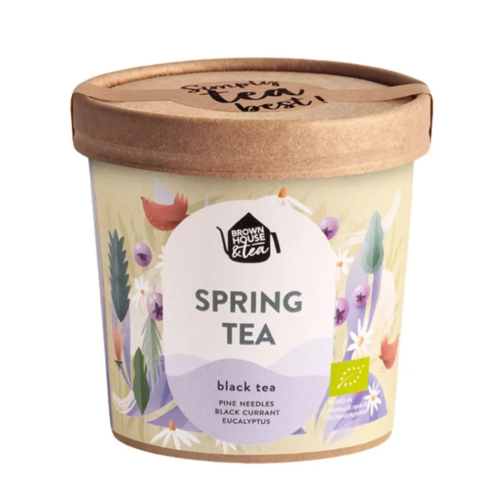 SPRING TEA – czarna herbata z igłami sosny i porzeczką 45g